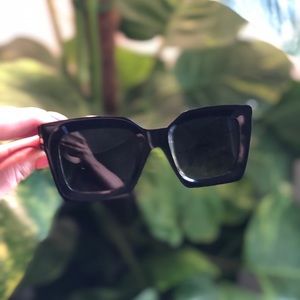 Celine Women’s Polarized Bold Square Glasses